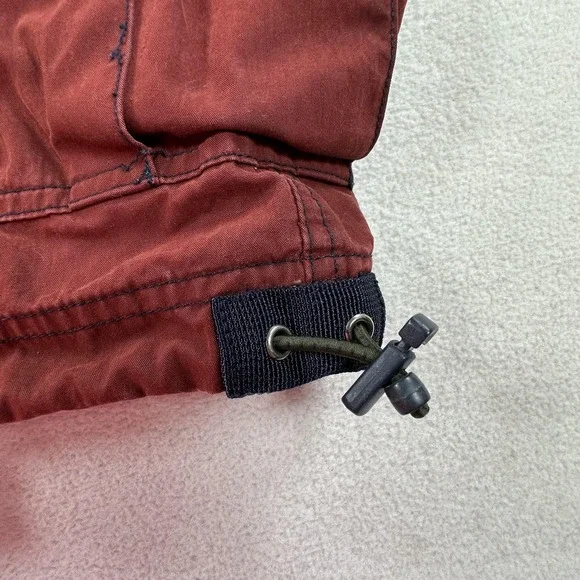 Abercrombie & Fitch Cargo Shorts Mens Large Rust Red Paratroops AF-92 Pockets - Picture 8 of 15